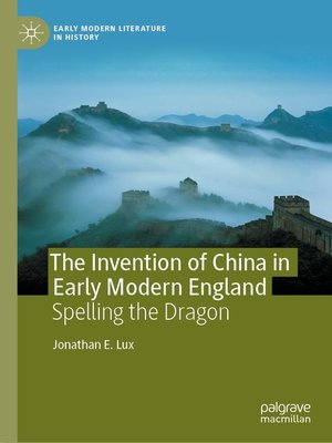 cover image of The Invention of China in Early Modern England